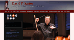 Desktop Screenshot of davidsartor.com